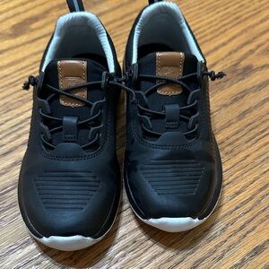 Deer Stags Black and Brown Kids Sneakers